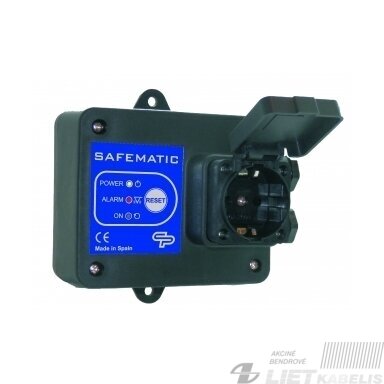 Elektroninė siurblio apsauga SAFEMATIC S Elektroninė siurblio apsauga SAFEMATIC S