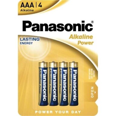 Elementas AAA, LR03-1,5V, PANASONIC Elementas AAA, LR03-1,5V, PANASONIC