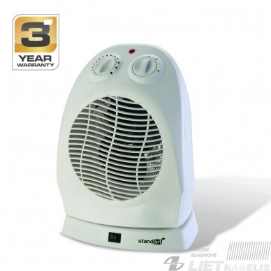 Elektrinis šildytuvas, pučiantis FH120, 1000/2000W, Standart Elektrinis šildytuvas, pučiantis FH120, 1000/2000W, Standart