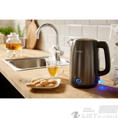 Elektrinis virdulys HD9355/60, 1.7 l Philips 1