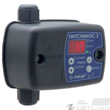 Elektroninė slėgio relė Switchmatic 2, Coelbo Elektroninė slėgio relė Switchmatic 2, Coelbo
