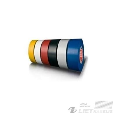 Elektros izoliacinė juosta PVC 19mm x 33m Tesa Elektros izoliacinė juosta PVC 19mm x 33m Tesa