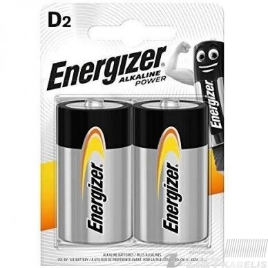 Elementas D2 LR20 1.5V Energizer Elementas D2 LR20 1.5V Energizer