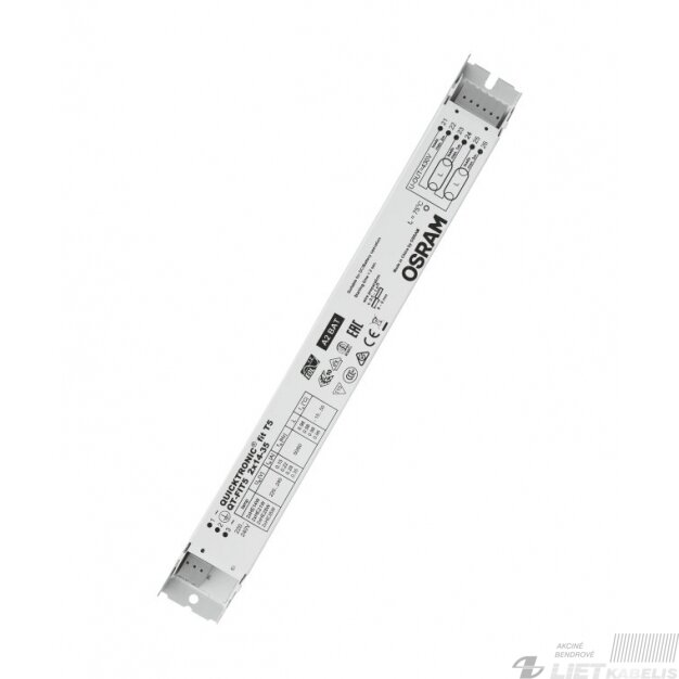 Elektroninis droselis ECG QT-FIT5 2x14/28/35W Osram