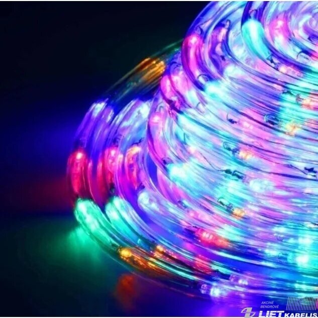 ELektrinė girlianda 100LED, RGB, 3XAA, 10m, IP44, VPB 1 ELektrinė girlianda 100LED, RGB, 3XAA, 10m, IP44, VPB 1