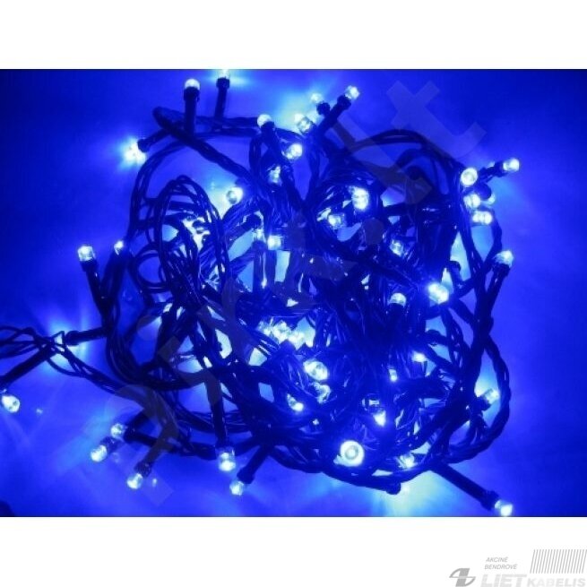 ELektrinė girlianda 100 lempučių 10m. mėlyna, IP20, Energy light