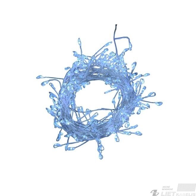 Elektrinė girlianda 250LED, 6000K, 5m, IP44, Christmas Touch 1