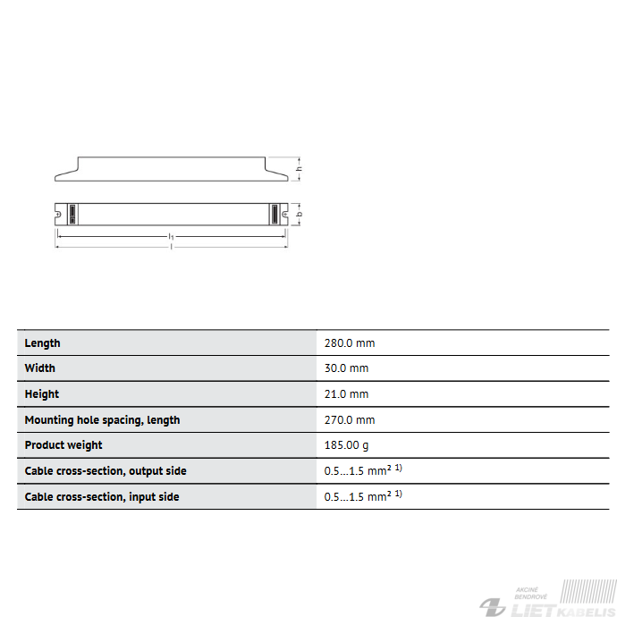 Elektroninis droselis QT-FIT5 T5 2X49 Osram 1 Elektroninis droselis QT-FIT5 T5 2X49 Osram 1