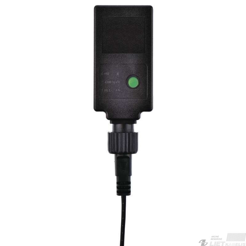 Elektrinė girlianda, 200LED lempučių ,ZY1601T IP44, šiltai balta 4 Elektrinė girlianda, 200LED lempučių ,ZY1601T IP44, šiltai balta 4