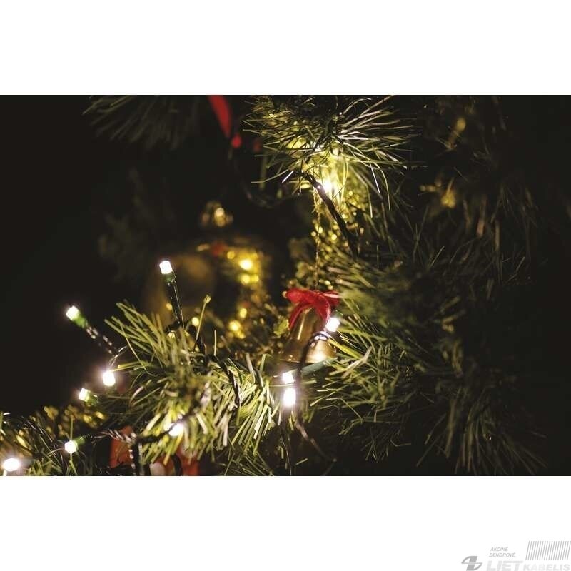 Elektrinė girlianda, 50LED lempučių ,ZY1439 IP44, be maitinimo šaltinio, šiltai balta 1 Elektrinė girlianda, 50LED lempučių ,ZY1439 IP44, be maitinimo šaltinio, šiltai balta 1