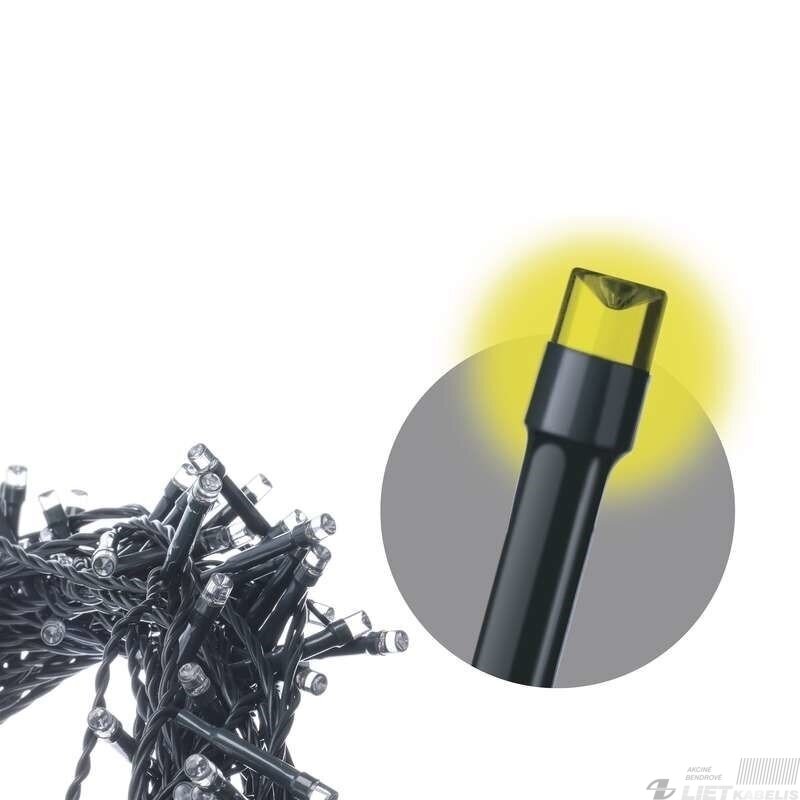 Elektrinė girlianda, 50LED lempučių ,ZY1439 IP44, be maitinimo šaltinio, šiltai balta 3 Elektrinė girlianda, 50LED lempučių ,ZY1439 IP44, be maitinimo šaltinio, šiltai balta 3