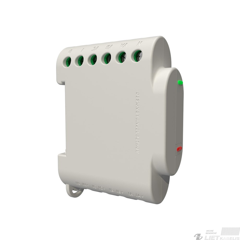 Elektros energijos 3f WIFI skaitiklis 3EM Shelly 2 Elektros energijos 3f WIFI skaitiklis 3EM Shelly 2