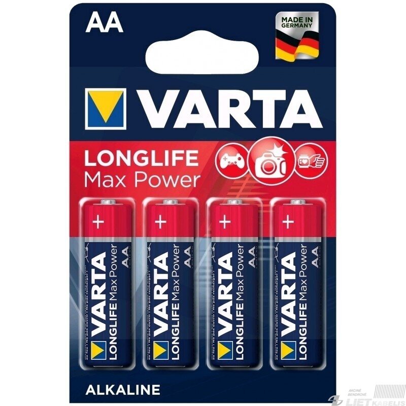 Elementas, VARTA 4706 LR6AA 1,5V