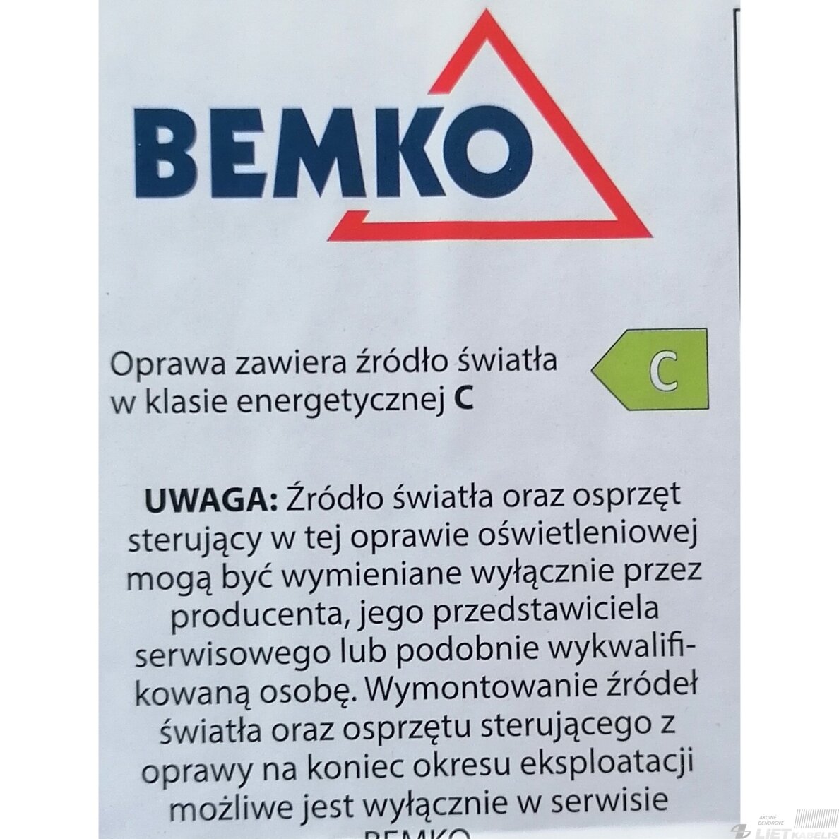 Gatvės šviestuvas LED JAZMIN 50W, 4000K, 6750lm,  IP65, BEMKO 1