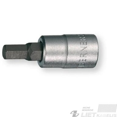 Galvutė varžtams su vid.6 kmp. 1/4-6mm Berner Galvutė varžtams su vid.6 kmp. 1/4-6mm Berner