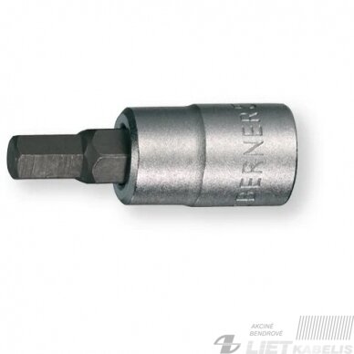 Galvutė varžtams su vid.6 kmp. 1/4-6mm Berner Galvutė varžtams su vid.6 kmp. 1/4-6mm Berner