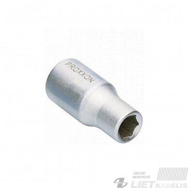 Galvutė varžtų 6 mm 1/4 Nr.23714, PROXXON Galvutė varžtų 6 mm 1/4 Nr.23714, PROXXON