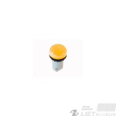 Gaubtas signalinei lempai M22-L-G (geltonas) Gaubtas signalinei lempai M22-L-G (geltonas)