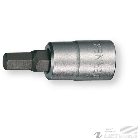 Galvutė varžtams su vid.6 kmp. 1/4-6mm Berner