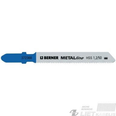 Geležtė MetalLine HSS 1,2/50 Berner Geležtė MetalLine HSS 1,2/50 Berner