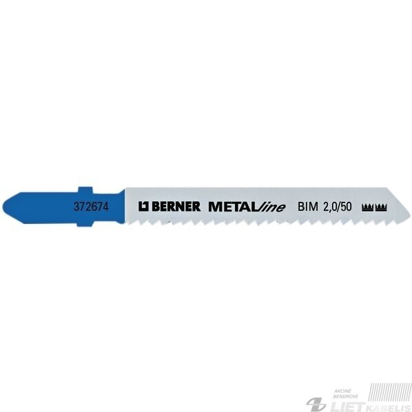 Geležtė MetalLine BIM 2,0/50 Berner Geležtė MetalLine BIM 2,0/50 Berner