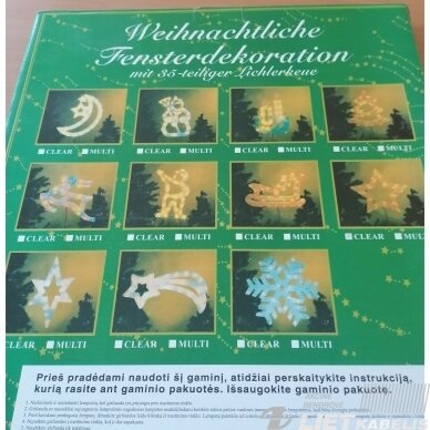 Girlianda sniego senis su keičiamomis lemputėmis 35vnt christmas silhouette minilights 2 Girlianda sniego senis su keičiamomis lemputėmis 35vnt christmas silhouette minilights 2