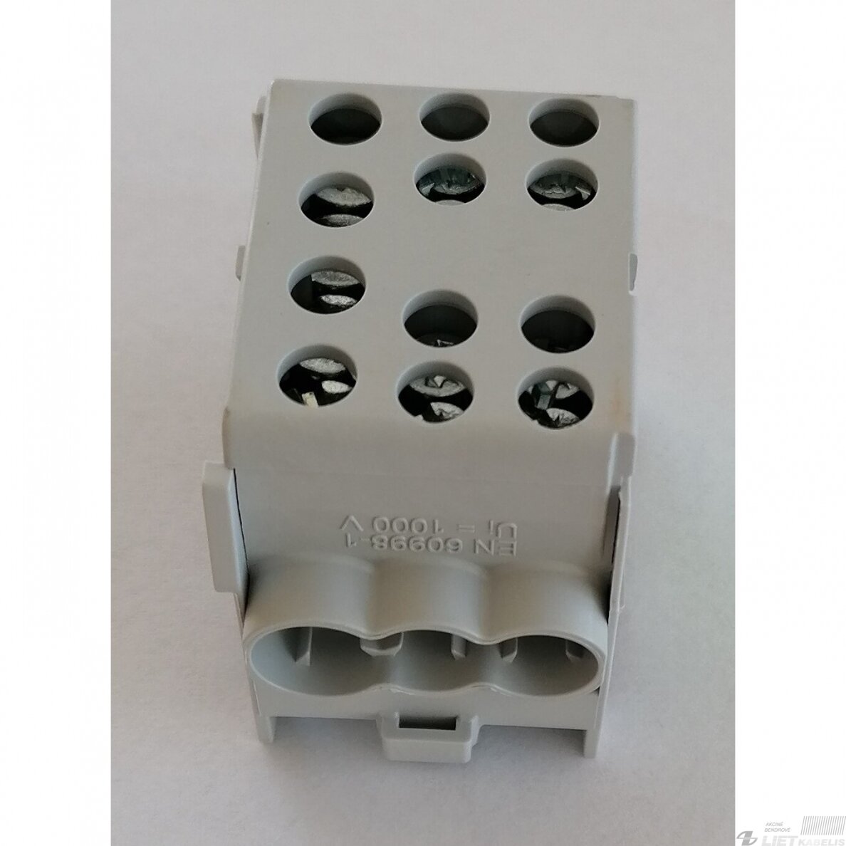 Gnybtas 35mm 6 prijungimai 2x35/4x25, Protec 1 Gnybtas 35mm 6 prijungimai 2x35/4x25, Protec 1