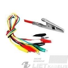 Gnybtas krokodilas 28mm juodas KRCLP 1 Gnybtas krokodilas 28mm juodas KRCLP 1