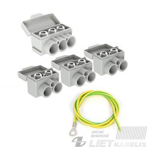 Gnybtas SLT50 AL 10-50/CU 2,5x35 pilkas, MOREK Gnybtas SLT50 AL 10-50/CU 2,5x35 pilkas, MOREK