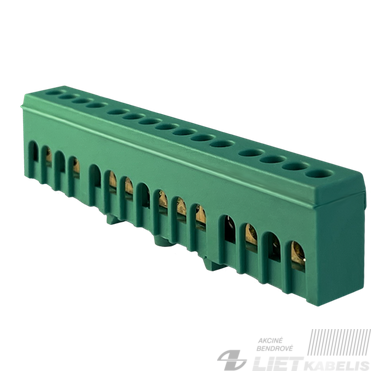 Gnybtas F815B izoliuotas 15x16mm², PF 2