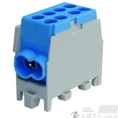 Gnybtas 25mm2 Cu/Al 4 prijungimai (2x25/2x16) PHLAK2522BL mėlynas, PROTEC Gnybtas 25mm2 Cu/Al 4 prijungimai (2x25/2x16) PHLAK2522BL mėlynas, PROTEC