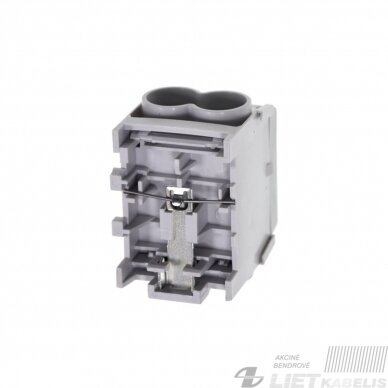 Gnybtas 70mm² 4 prijungimai 2x(4-70)mm² pilkas HLAK 1 Gnybtas 70mm² 4 prijungimai 2x(4-70)mm² pilkas HLAK 1