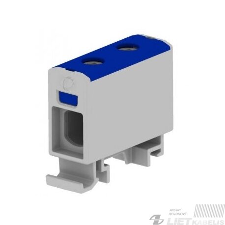 Gnybtas modulinis 1xAl/Cu 1,5-16mm², MAA1016B10, mėlynas, Linkwell Gnybtas modulinis 1xAl/Cu 1,5-16mm², MAA1016B10, mėlynas, Linkwell