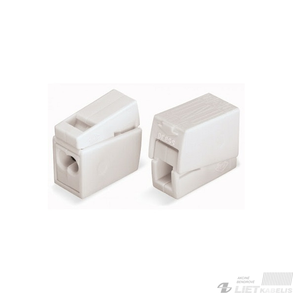 Gnybtas šviestuvo pajungimui, 224-112, 2x1-2,5mm² Wago