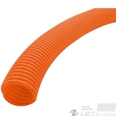 Gofruotas vamzdis 32mm be halogenų, be vielos 750N, Elettrocanali Gofruotas vamzdis 32mm be halogenų, be vielos 750N, Elettrocanali