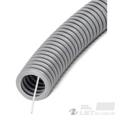 Gofruotas vamzdis RKGL-40T pilkas (su viela) (1 m) Gofruotas vamzdis RKGL-40T pilkas (su viela) (1 m)
