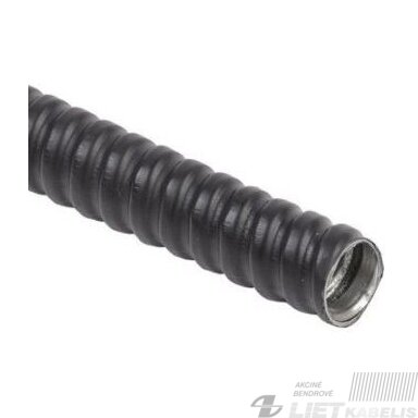 Gofruotas vamzdis, plieninis 26/30.50mm PVC Gofruotas vamzdis, plieninis 26/30.50mm PVC