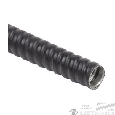 Gofruotas vamzdis, plieninis  26/30.50mm PVC