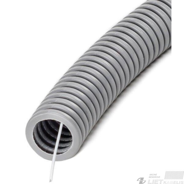 Gofruotas vamzdis RKGL-40T pilkas (su viela) (1 m) Gofruotas vamzdis RKGL-40T pilkas (su viela) (1 m)