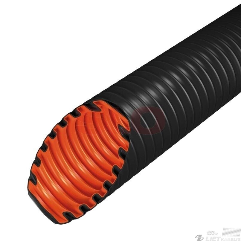 Gofruotas vamzdis EVOEL Smart 16mm be halogenų su apsauga nuo UV spindulių 750N/5cm 1