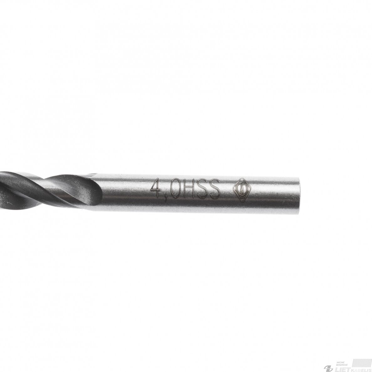 Grąžtas metalui A kl.D 4.0x75 DIN338, Forte tools 1