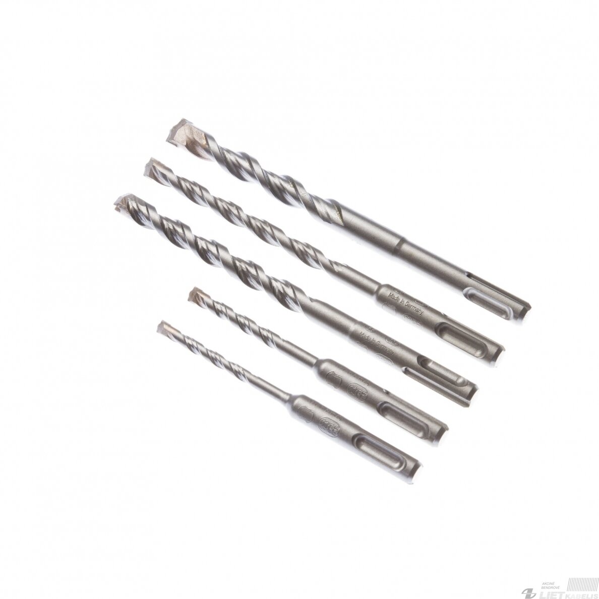 Grąžtas mūrui komplektas 5,0-12,0mm SDS+(285384), Forte Tools 1