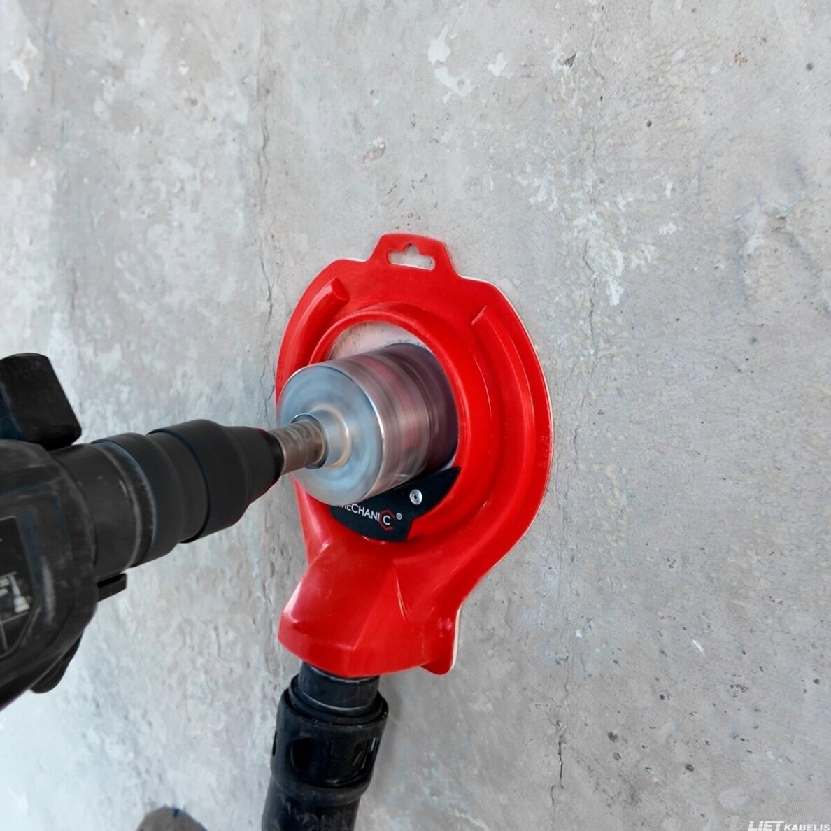 Gręžimo priedas dulkėms ir vandeniui nusiurbti, MECHANIC 1 Gręžimo priedas dulkėms ir vandeniui nusiurbti, MECHANIC 1