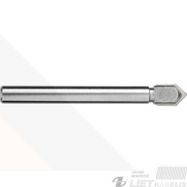 Grąžtas keramikinėms plytelėms 5mm 5x50 EXTREMEcut, BERNER Grąžtas keramikinėms plytelėms 5mm 5x50 EXTREMEcut, BERNER