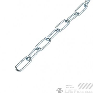 Grandinė tvirtinimo 3.0mm DIN763, HAUSHALT Grandinė tvirtinimo 3.0mm DIN763, HAUSHALT