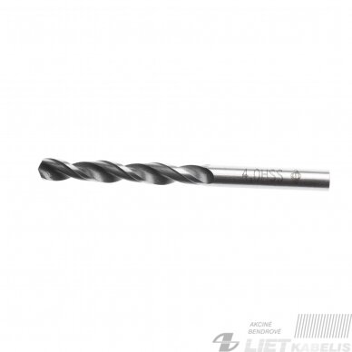 Grąžtas metalu A kl.D 4.8x86 DIN338, Forte tools 2