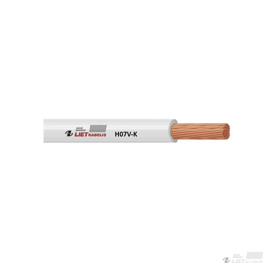 Lankstus viengyslis daugiavielis laidas H07V-K 4mm² Lietkabelis