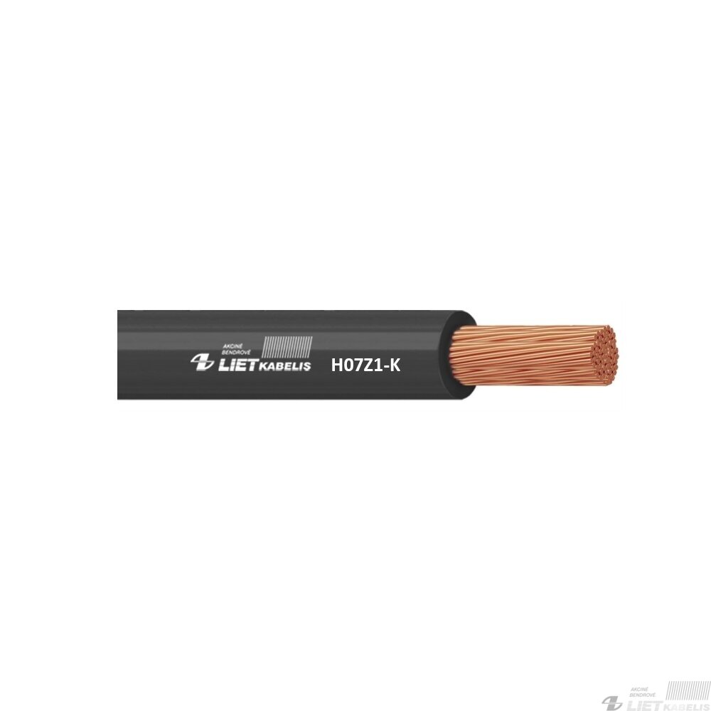 Lankstus viengyslis daugiavielis laidas H07Z1-K 35,0 mm² behalogeninis Dca Lietkabelis