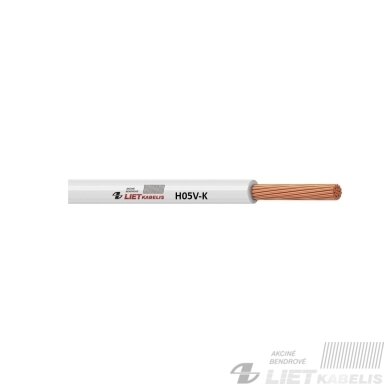 Lankstus viengyslis daugiavielis laidas H05V-K 0,75mm², Lietkabelis