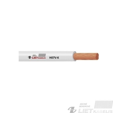 Lankstus viengyslis daugiavielis laidas H07V-K 16,0mm² Lietkabelis